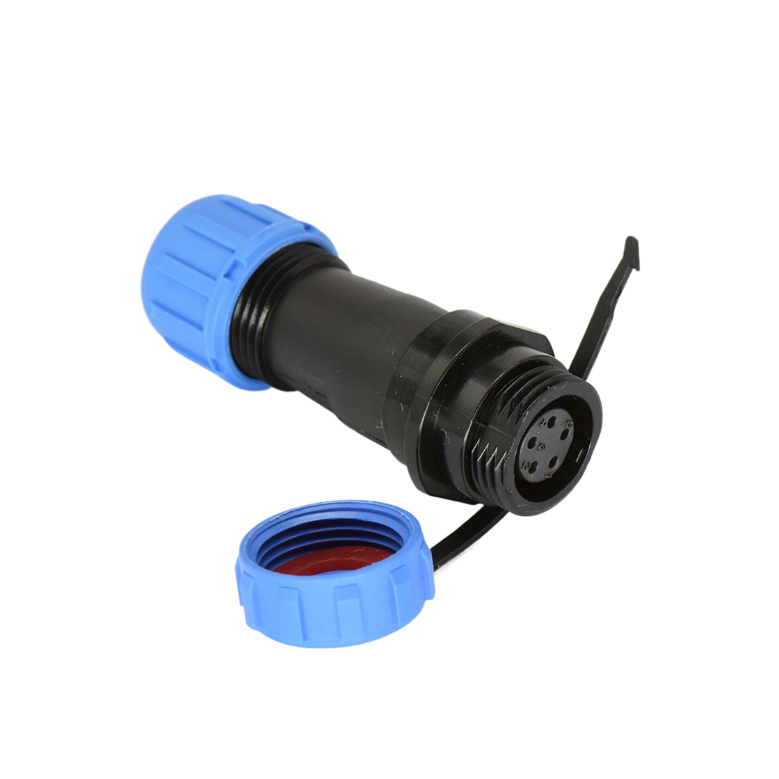 DP11系列 圆形航空插头 5芯电缆对接母插座 电缆直径4-6.5mm
